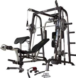 Machine multistation - Marcy - musculation acier - MD9010G noir