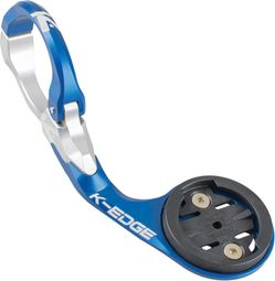 Soporte K-Edge Garmin Race de 31,8 mm azul / gris