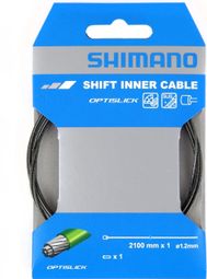 Shimano Optislick ø1.2mm x 2100mm Derailleur Cable