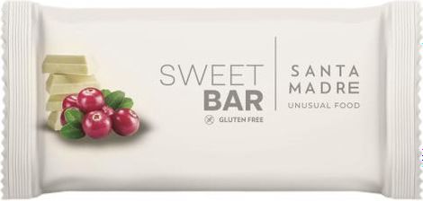 Santa Madre Sweet Bar Energieriegel – Weiße Schokolade/Heidelbeeren – 60 g