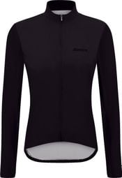 Veste Coupe-Vent Unisexe Santini RTR Noir