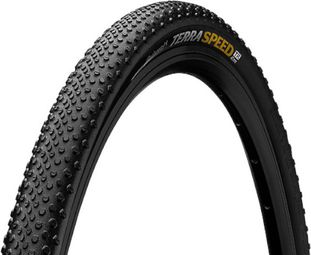 Continental Terra Speed Gravel Tire 700mm Tubeless Ready Souple ProTection BlackChili Compound E-Bike E-25 Black