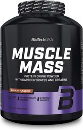 Muscle Mass (4kg) - Biotech Usa - Chocolat -  Gainers