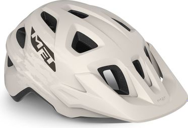 Helmet Met Echo White Matte Bronze