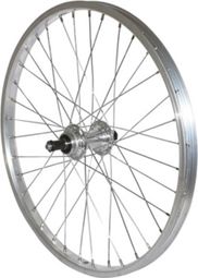 Roue vtt 20  arriere alu moy alu blocage roue libre 6-7v.