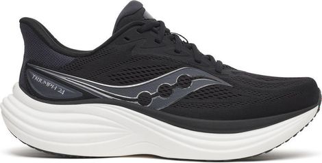 Saucony Triumph 24 Laufschuhe Schwarz/Silber für Herren