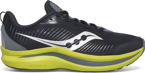 Chaussures Running Saucony Endorphin KDZ Noir/Jaune Enfant