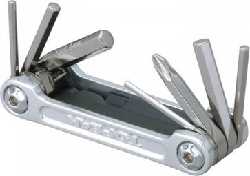 TOPEAK Multi-Outils MINI 9 PRO Argent (9 outils)