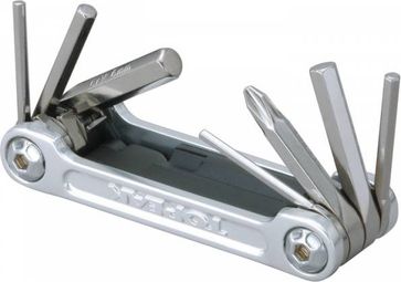 TOPEAK Multi-Outils MINI 9 PRO Argent (9 outils)