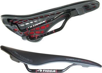 TIOGA Saddle Undercover STRATUM Carbon Black