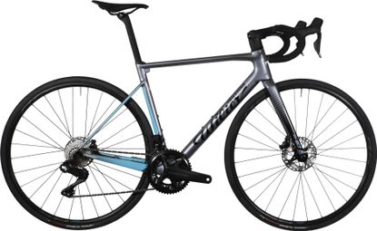 Wilier Triestina Wilier 0 SL Racefiets Shimano Ultegra Di2 12S 700 mm Grijs Lichtblauw 2023