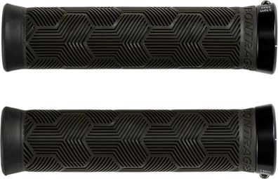 Paar Bontrager XR Trail Elite Recycled Plastic Grips Olive Grau