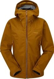 Veste imperméable Rab Namche GTX Marron Femme