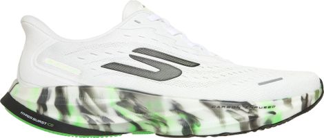 Zapatillas de running Skechers Slip-ins Aero Spark Glow in the Dark, blancas y verdes, para hombre