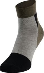 Chaussettes de Randonnée Odlo Performance Wool Low Vert/Gris