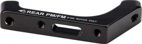 Adaptateur Frein Elvedes FM/PM 160 mm Arrière Noir