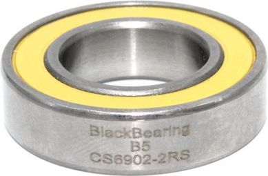 Cojinete de cerámica negro 6902-2RS 15 x 28 x 7 mm