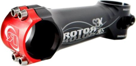 ROTOR Road / MTB S3X Stuurpen +/-6° Red Cap