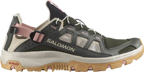Salomon Techamphibian 5 grijze/roze amfibische schoenen voor dames