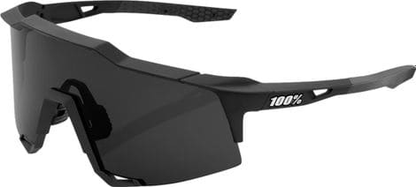 Gafas 100% - Speedcraft - Lentes ahumadas negras de tacto suave