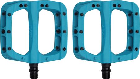 Paire de Pédales Plates HT Components PA03A Turquoise