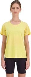 Mons Royale Zephyr Merino Yellow Women's Lifestyle T-Shirt