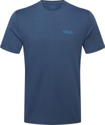 T-Shirt Technique Manches Courtes Rab Mantle Ridge Bleu