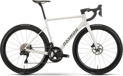 Straßenrad Raymon Kirana Ultra Shimano Ultegra Di2 12V 700 mm Weiß