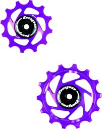 Spessori Hope 14/12 denti Sram Eagle AXS 12V Violet