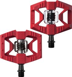 Crankbrothers Double Shot 1 Pedalen Rood / Zwart