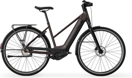 Bici elettrica da città Btwin LD 920 E Telaio basso Motore automatico Owuru 702Wh 700mm Nero 2023