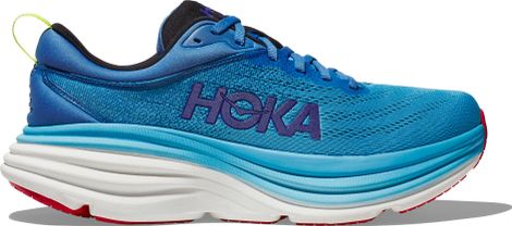 Hoka One One Bondi 8 Running-Schuhe Blau Herren