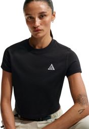 T-Shirt Crop Nike ACG Noir Femme