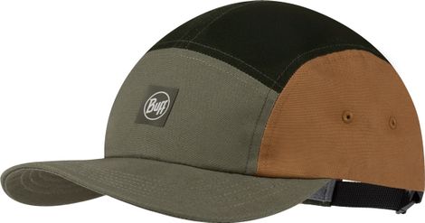 Casquette Buff 5 Panel Venture Vert/Marron