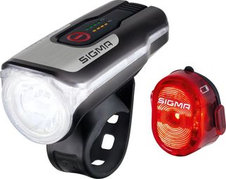 Sigma Aura 80 USB-Frontleuchte / Nugget II-Rückleuchte