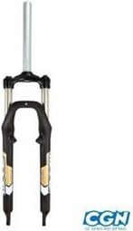 fourche vtt 26  zxd noire 1 1/8 ahead set alu reglable deb.80 mm v-brake/disc fix std
