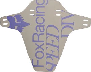 Fox-logo op voorspatbord, vintage wit
