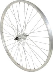 ROUE VTT 24 AVANT ALU MOY ALU AXE PLEIN VENDU AVEC ECROU 9X100 Alltricks