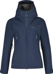 Rab Kangri GTX Waterproof Jas Blauw Dames