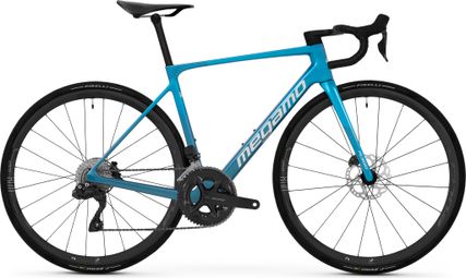 Bicicletta da strada Megamo Raise 15 Shimano 105 Di2 12V 700 mm Blu 2027