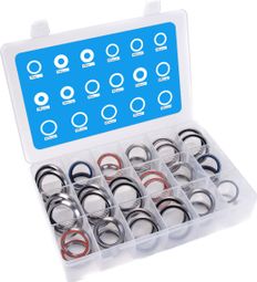 Elvedes Headset Bearing Kit x34 + 10 Spacers