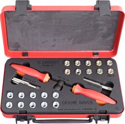Pedaalinzetstukken en schroefdraadreparatieset