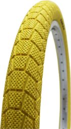 Pneu bmx 20 x 1.95 kenda slick jaune tr (50-406)