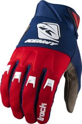 Kenny Track Kid Long Gloves Blue / Red