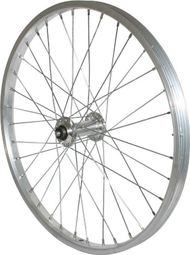 Roue vtt 20  avant alu moy alu blocage
