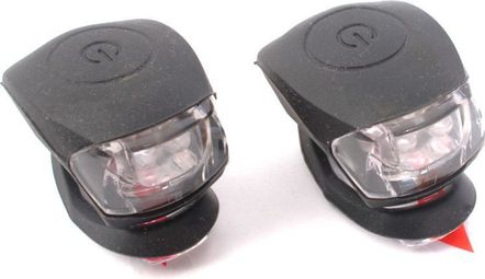 Set de lampes de vélo LED KHE M-Wave MINI