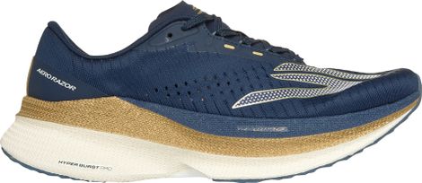Scarpe da corsa Skechers Aero Razor blu/oro da donna