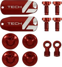 Kit de Customisation pour freins Hope Tech 4 E4 Rouge