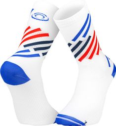 Chaussettes BV Sport Light Run ''Miami'' Bleu/Rouge