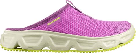 Salomon Reelax Slide 6.0 Recovery-Schuhe Rosa Damen